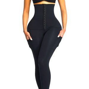 Extra Large - High Waist, Waist Training Leggings